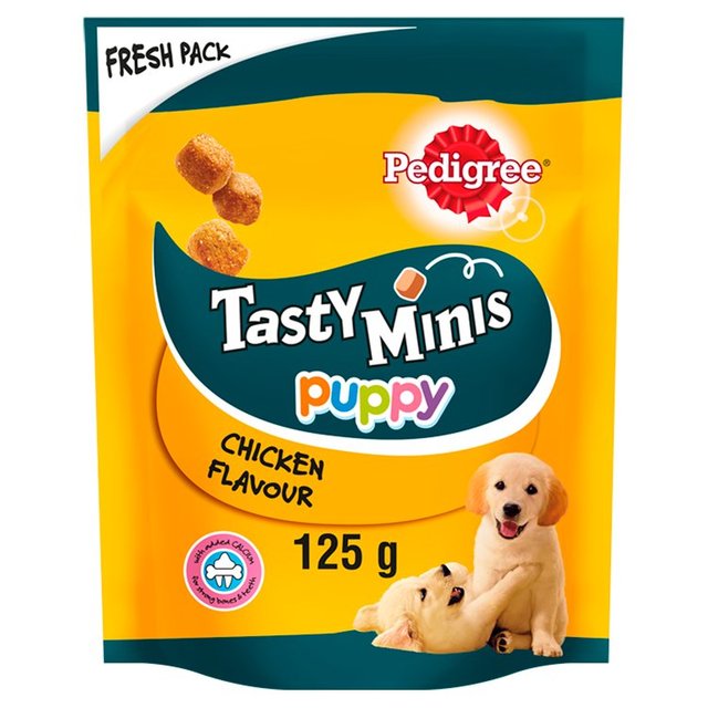 Pedigree Tasty Minis Chicken Puppy Treats 125g