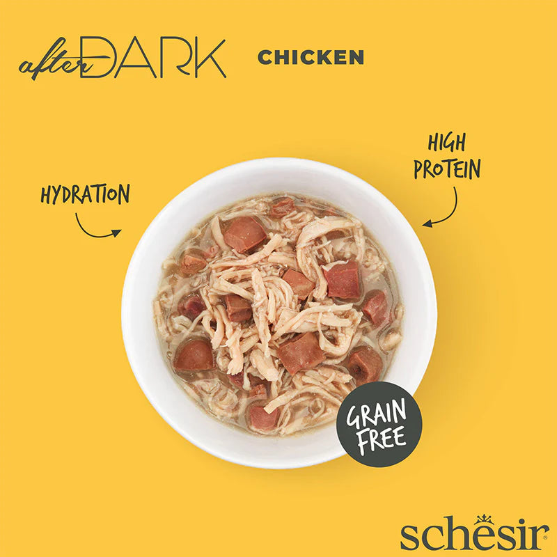 Schesir After Dark Chicken Fillets 80g