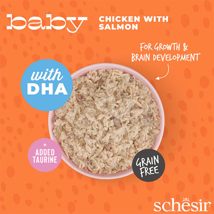 Schesir Baby Chicken/Salmon 70g