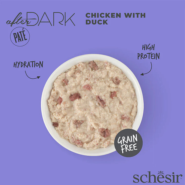 Schesir After Dark Chicken/Duck Fillet 80g