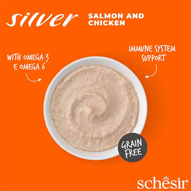 Schesir Sliver Mousse Salmon 80g