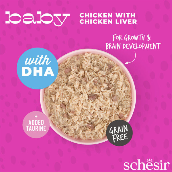 Schesir Baby Chicken/Liver 70g