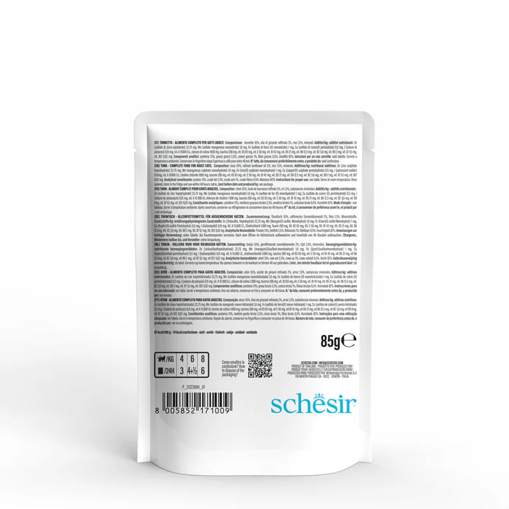 Schesir Tuna Jelly Pouch 85g