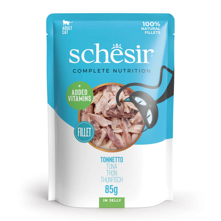 Schesir Tuna Jelly Pouch 85g