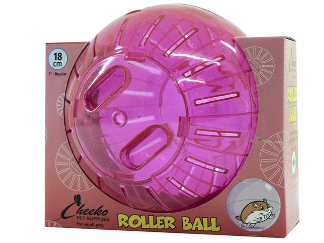 pink roller play ball for hamsters