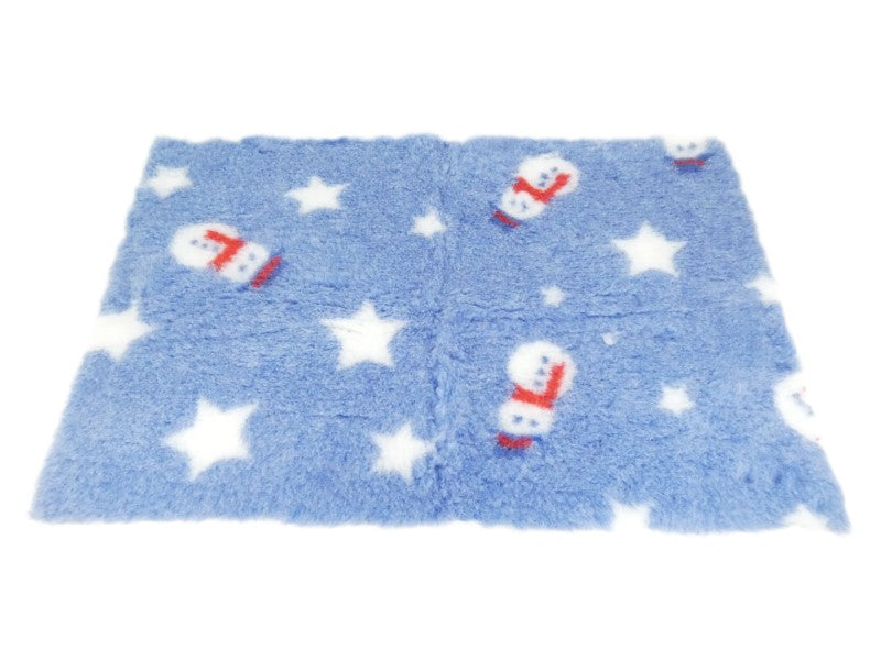 Profleece Pre-cut Pet Beding 9X.6M Snowman - PetWorld