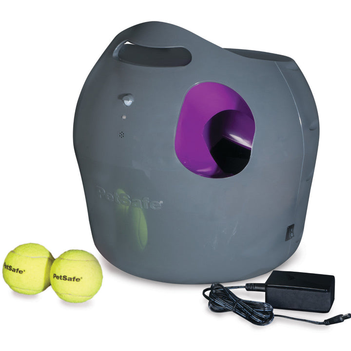 PetSafe Automatic Ball Launcher with 2 tennis balls and mains power adaptor included