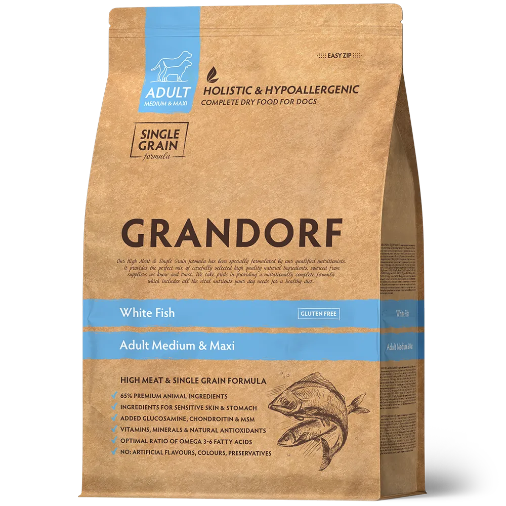 Grandorf Whitefish For Adult Dogs