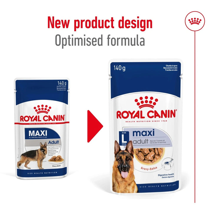 Royal Canin Maxi Adult Dry Dog Food – premium large breed dog food supporting joints, digestion, and coat health.