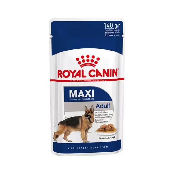 Royal Canin Maxi Adult Dry Dog Food – premium large breed dog food supporting joints, digestion, and coat health.