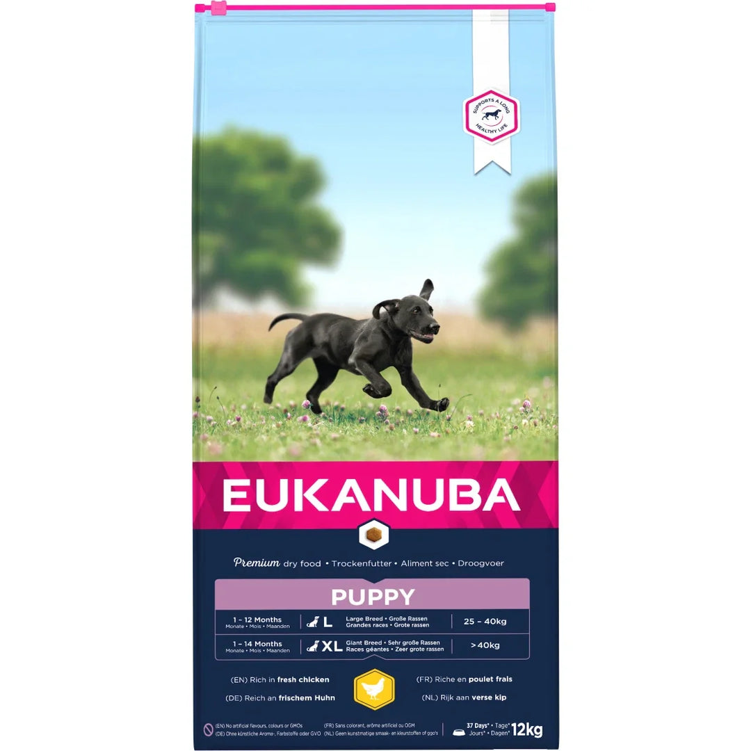 Eukanuba Puppy & Junior Large Breed – Chicken 12kg