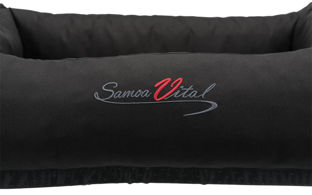 samoa black dog bed by trixie