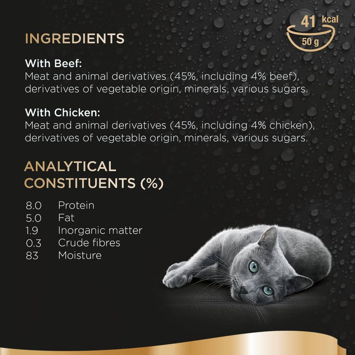 Sheba Beef & Chicken In Gravy 6 x 50g - PetWorld