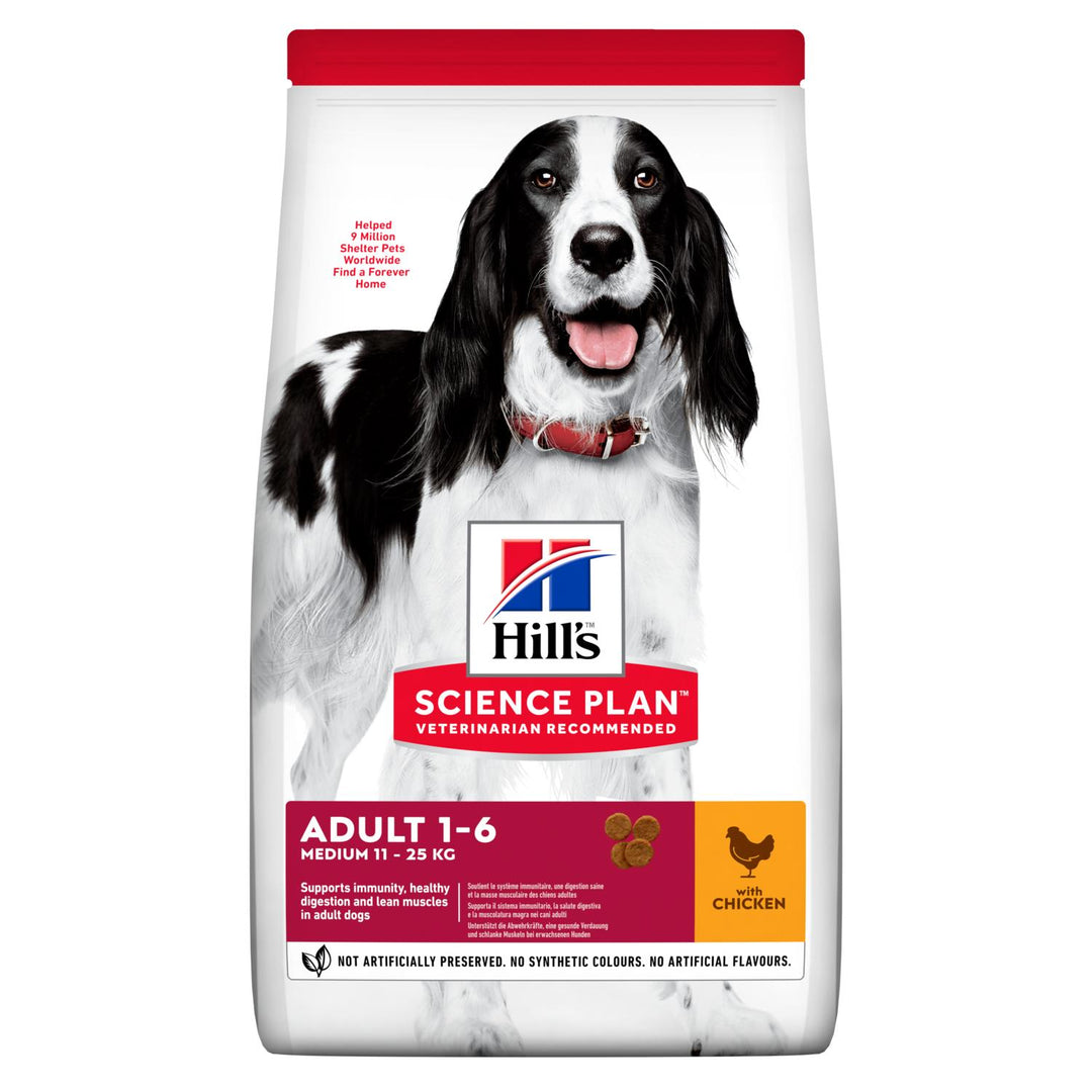 HILL'S SCIENCE PLAN Medium Adult Dog Food with Chicken