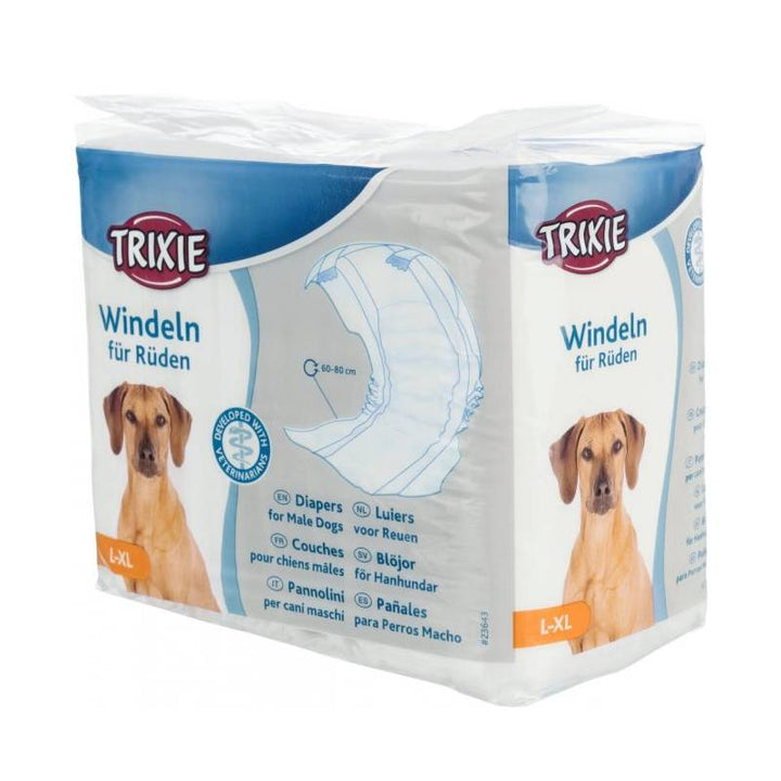 trixie diapers for male dogs l-xl