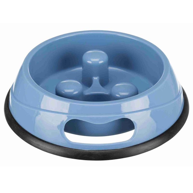 trixie slow feed plastic bowl