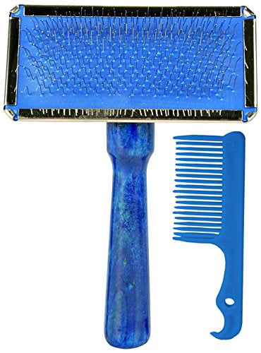 Trixie Soft Brush with Cleaner 13 x 9 cm Medium
