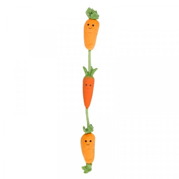 tugga carrots dog toy