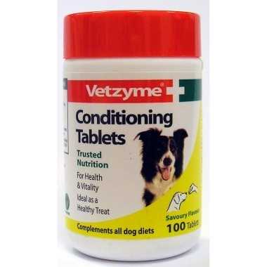 Vetzyme dog conditioning tablets 240 Petworld ireland