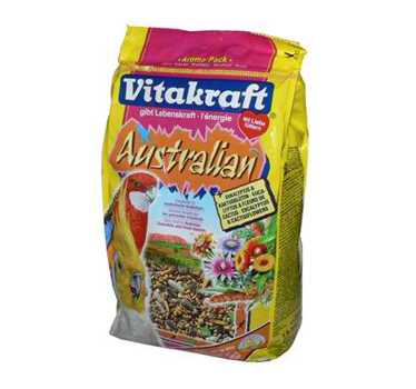 VITAKRAFT AUSTRALIAN PARROT FOOD 750GM