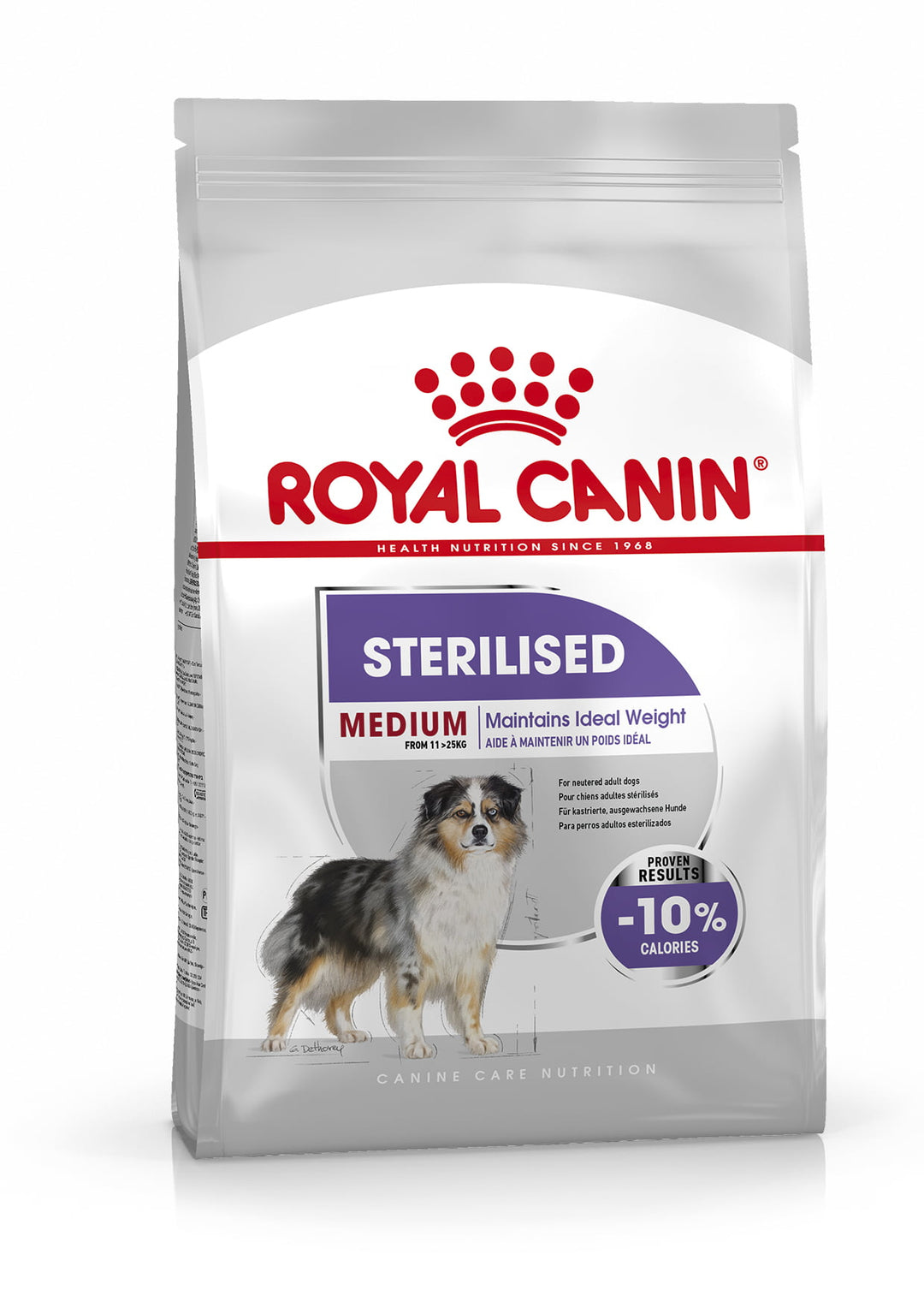 Medium Sterilised Care Dog Food - PetWorld