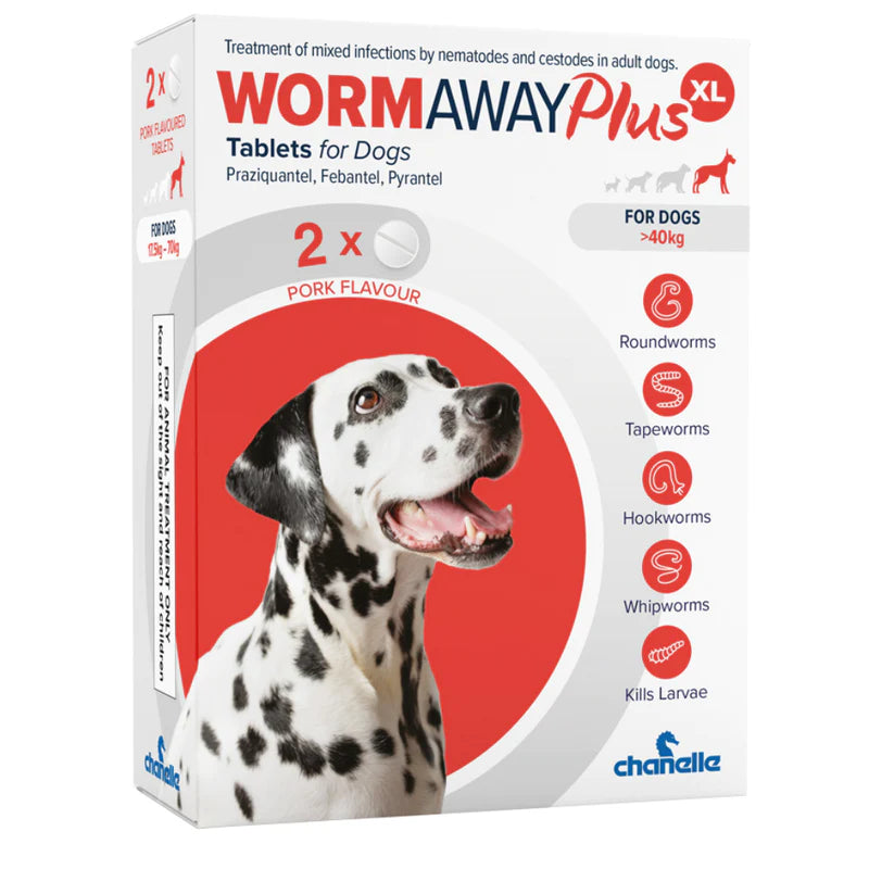 Wormaway Plus for XL dogs - PetWorld