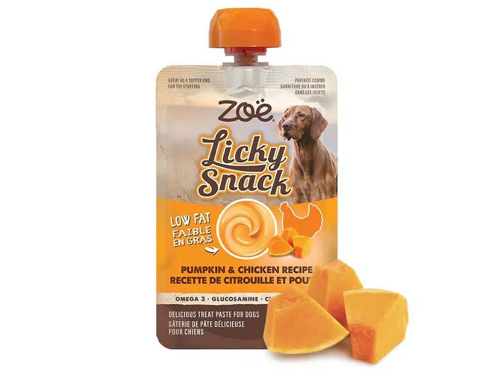 Zoe Licky Snack, Pumpkin & Chicken 85G