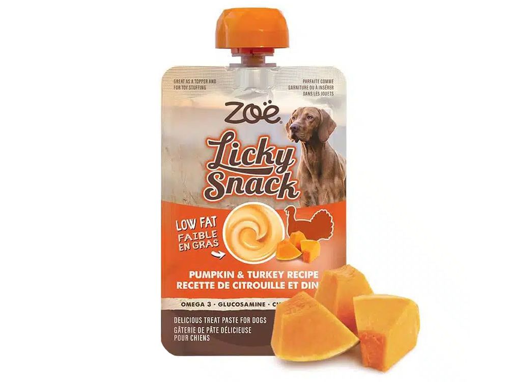 Zoe Licky Snack, Pumpkin & Turkey 85G