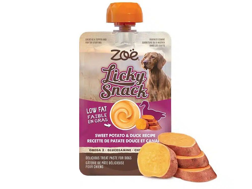 Zoe Licky Snack, Sweet Potato & Duck 85G